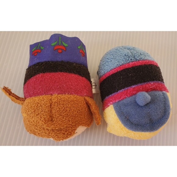 Frozen TSUM TSUM Mini Plush 3.5" Lot of 2 Kristoff Anna Disney Stackable - Picture 4 of 7